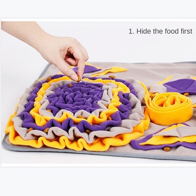 Dogs Snuffle Mat Pet Leak FoodA Anti Choking Mat Cat Dog Tra