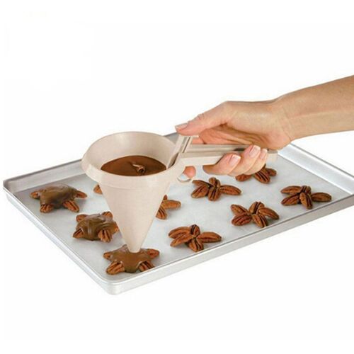 1pcs Adjustable Cake Icing Funnel Reusable Chocolate Candy
