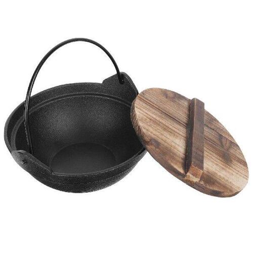 Outdoor Wok Japanese Hot Pot Camping Cookware Single Person