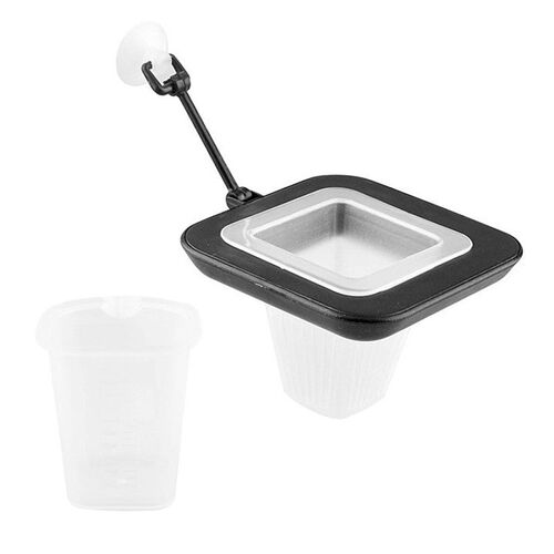 Aquarium Fish Tank Red Worm Feeder Funnel Feeding Ring Live
