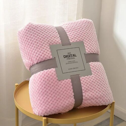 Baby Blanket Soft Fleece Infant Thick Quilt Bedding Swaddle