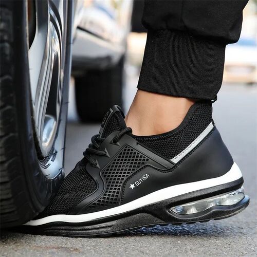 Plus Sise 35-50 Mens Safety Work Shoes Indestructible Air Cu