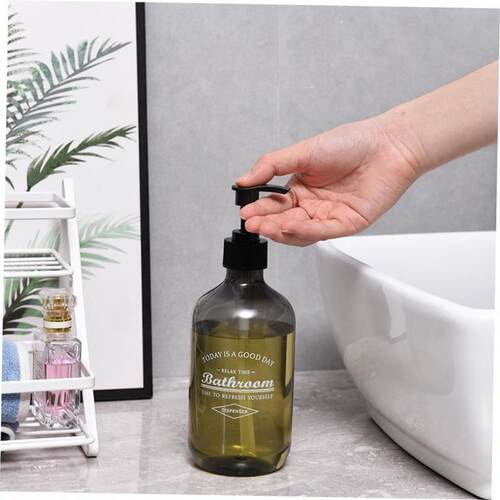 500ml Bathroom Soap Dispenser Refillable Shampoo Shower Gel