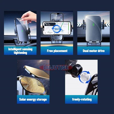 Vehicle-Specific Solar-Powered Gravity Magnetic Wireless Cha