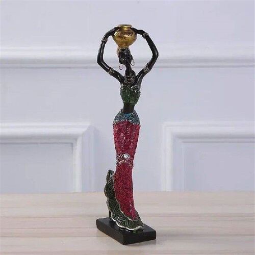 Africa Women Resin Statue Home Decoration Accessories