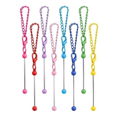 Beaded Cup Charms Metal Cup Chain Decoration Beaded Cups