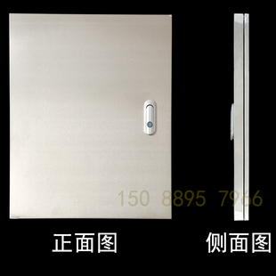 不锈钢楼顶屋面上人孔门盖 防雨水检修口门 墙壁开关插座防雨盖板