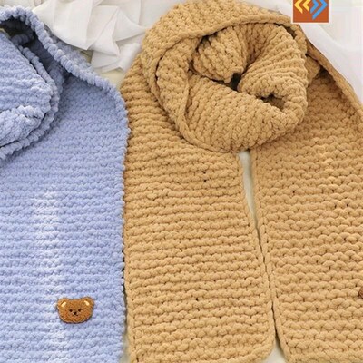 100g Chenille Crochet Cotton yarn thick wool Knitting yarn
