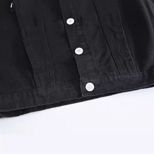 rendy Mens Denim Vest Black ol Mens Leisure Vest Youth Wai