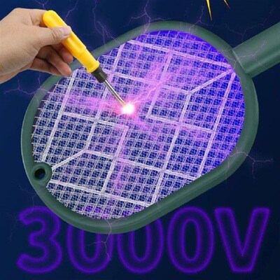 Insect Racket Mosquito Killer Lamp Electric Shocker UV