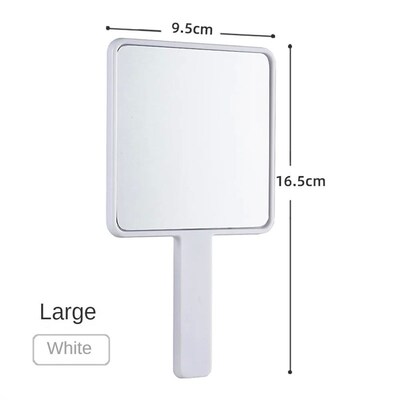 Eyelash Extension Handheld Makeup Mirror Square Makeup Vanit
