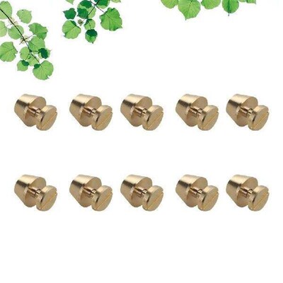10 Pcs Studs Smooth Copper Stud For Bags Edge Durable