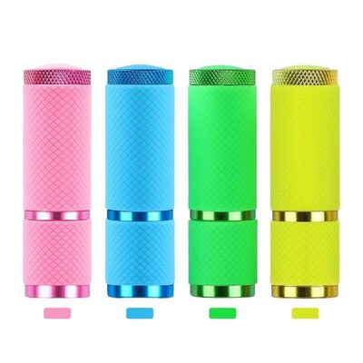 Portable Handheld Nail Art Lamp 395-405nm UV Silicone Stamp