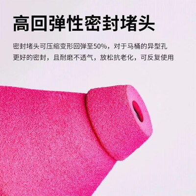 High-pressure dredger for home use, unclogging bathroom
