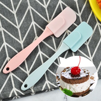 Cooking Silicone Spatula Cookie Pastry Scraper Cake Baking