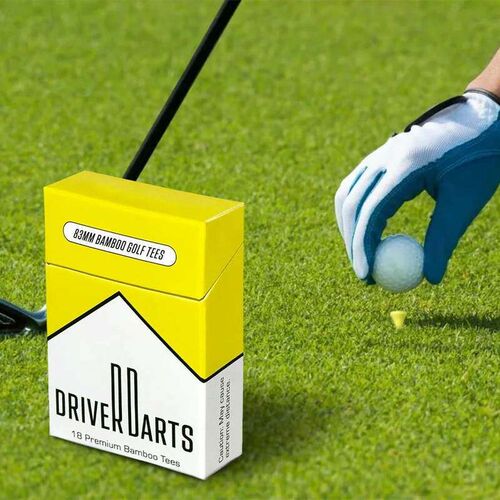 18pcs/box Golf Tees Premium 83mm Bamboo Golf Tees Golf Ball