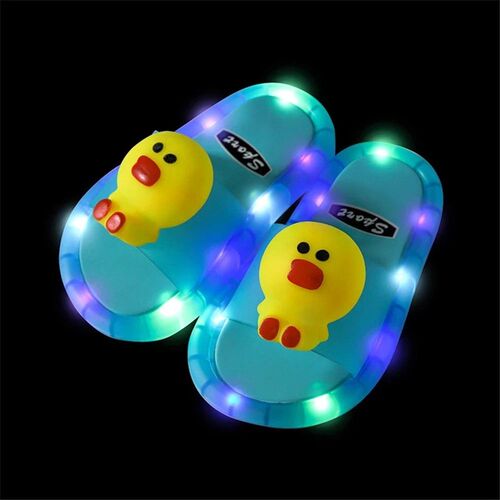 Summer Childrens Light Slippers Cute Animal Pattern Non-sli
