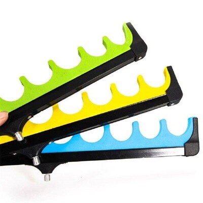 Fishing Pole Holder Stable Multi-slot Anti-scratching Fish