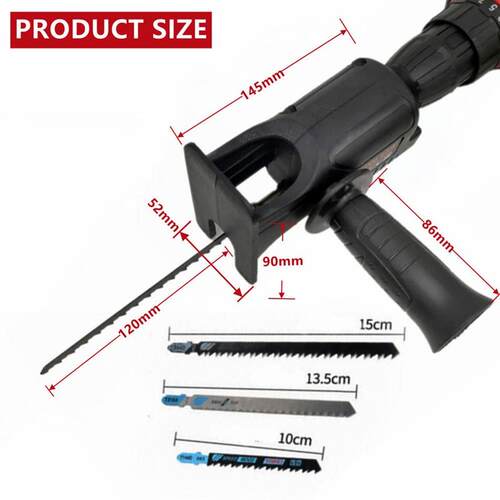 Portable Reciprocating Saw Adapter Electric Drill Modified E