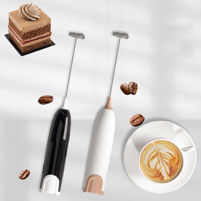 Mini Milk Frother Handheld Foam Maker For Lattes Whisk Coffe