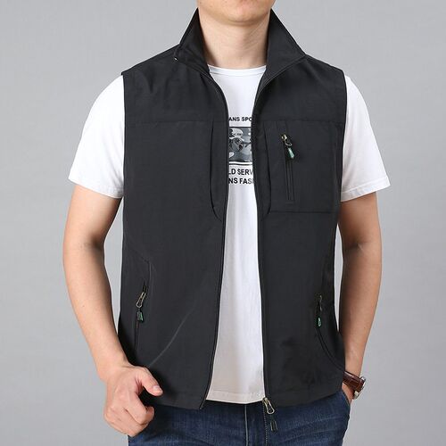 Multi-pocket Quick-drying Waterproof New Leisure Vest Mens