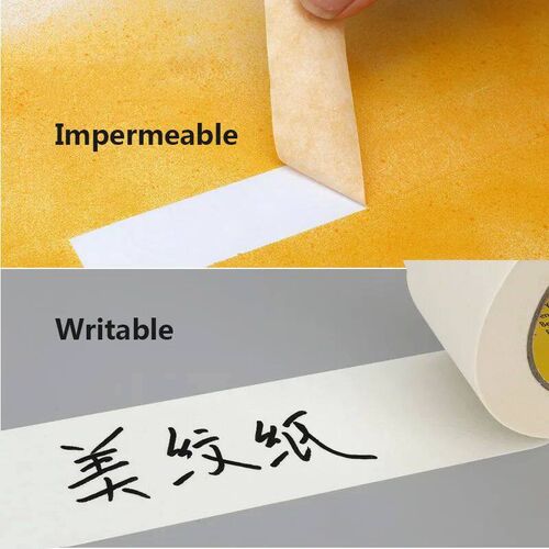 Masking Tape White Color  Sealing Self Adhesive Tape Car Pai