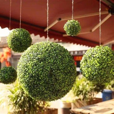 Boxwood Balls Artificial Plant Topiary Ball Artificial