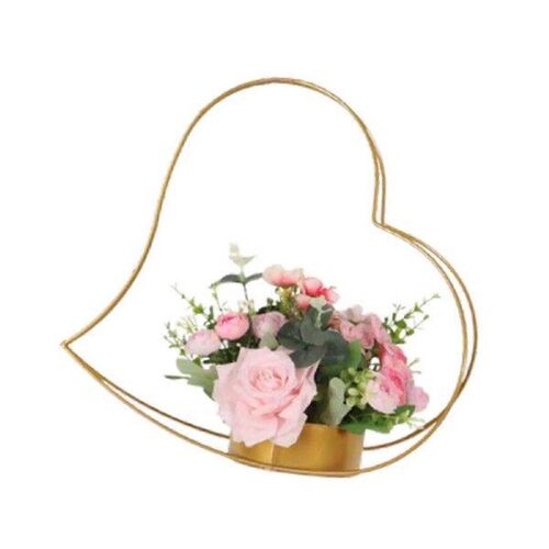 Artificial Flower Basket Wedding Flower Decoration Love