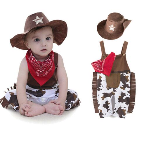 3PCS Toddler Baby Boy Girl Clothes Sets Carnival Fancy Dress
