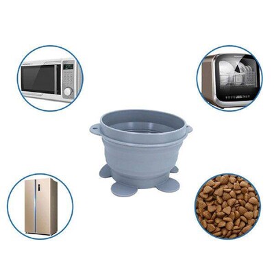 Pet Collapsible Bowls Safe and Durable Silicone Pet Feeder