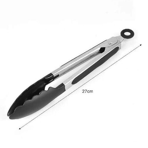 Food Grade Silicone BBQ Grilling Tong Kitchen Salad Bread