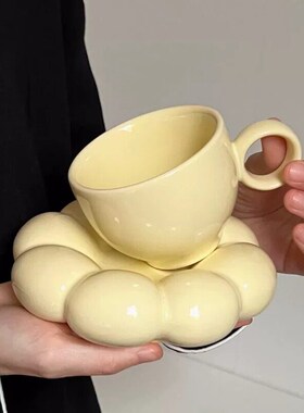Pink Light Luxury ffee Cup Set Afternoon Tea High-looking Te
