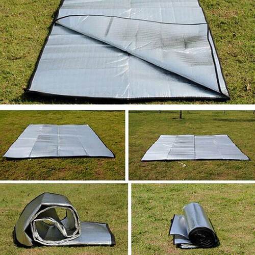 Camping Mat Foam Foil Blanket  Aluminum Insulation Foam Foil