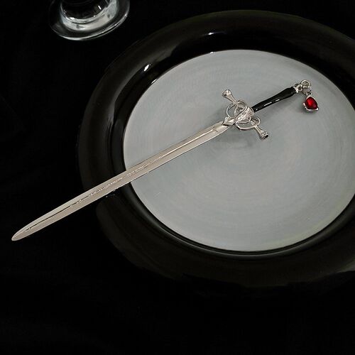 Sword Hairpin Headdress For Women Girls Chinese Style Vintag