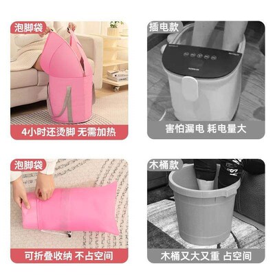 Over-the-knee foot soaking tub, specially designed for steam