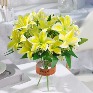 Artificial Flowers  7 Heads Wedding Party Visiting Patient G