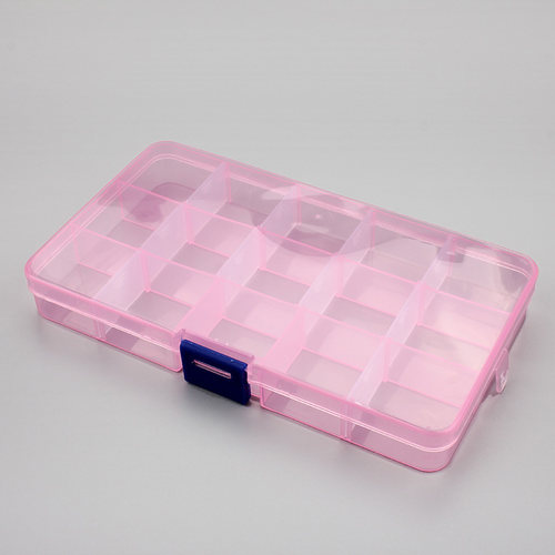 1pcs Plastic 6/815 Storage boxes Slots Adjustable packaging