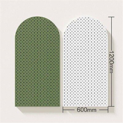 Decorative Metal Wall Storage Curved Hole Plate Organizer