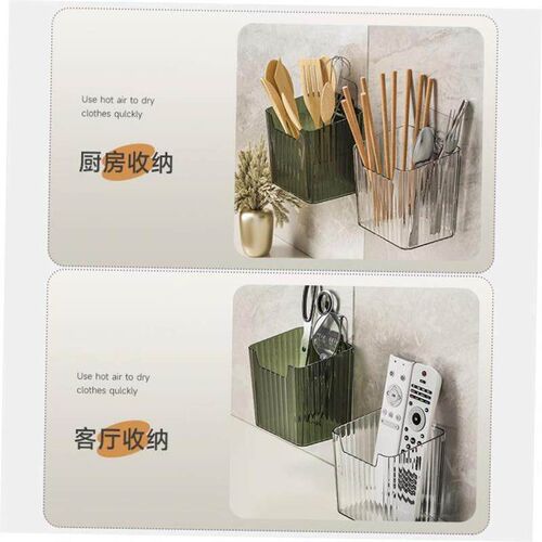 Wall Hanging Comb Toothpaste Storage Toothbrush Holder Bath