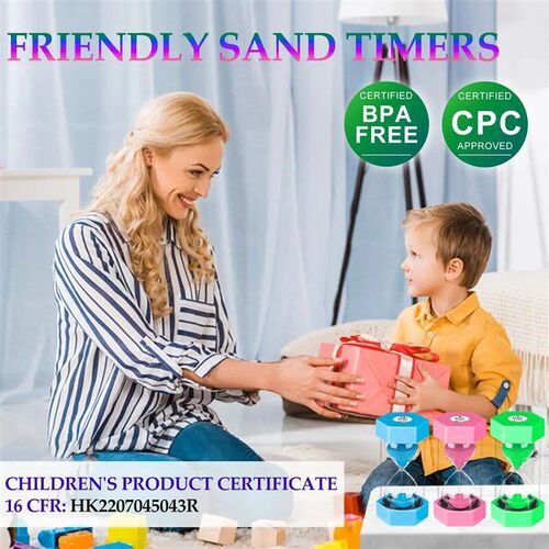 5/10/30 Minute Hourglass Sand Timer Colorful Hour Glass Sand