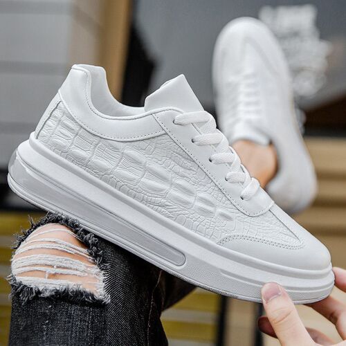 2023 Autumn New White Shoes for Men Casual Korean Mens Fash