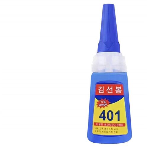 401 Adhesive for bonding metal, plastic, rubber, ceramic, le