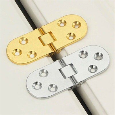 Zinc Alloy Flush Hinge 180 Degree Cabinet Wardrobe Door