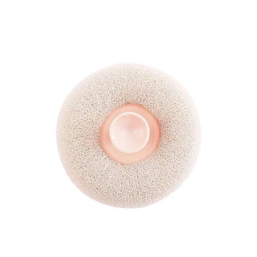 New Bath Puff with Suction Cup, Exfoliating and Foaming Wond