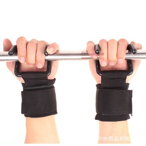 Weight Lifting Grip Hooks Lifting-Hook Hand-Bar Fitness Wris