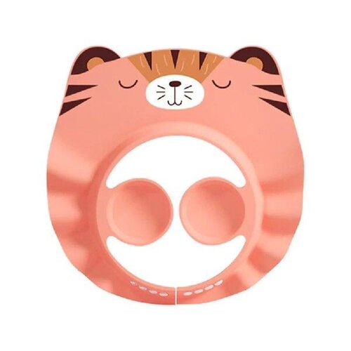 Waterproof Baby Shower Caps Ear Shield Adjustable Wash Hair
