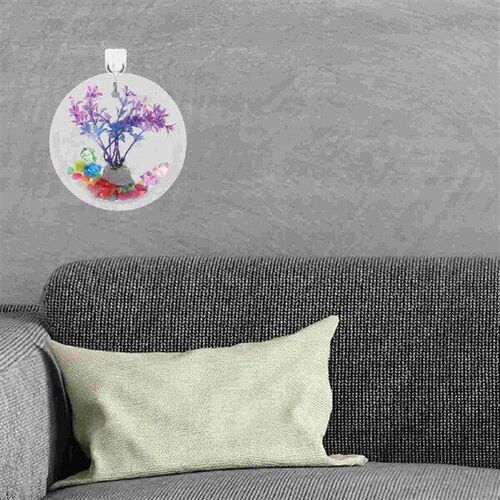 Wall Mounted Holder Decor Hanging Fish Tank Glass Bowl