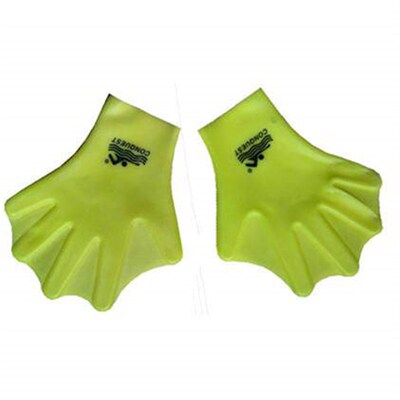 Bolu silicone swimming gloves hand webbed diving equipment d
