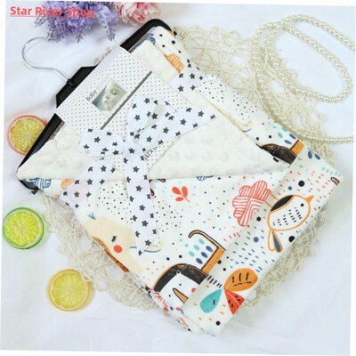 High Quality Baby Blanket Newborn Thermal Flannel Fleece Fla