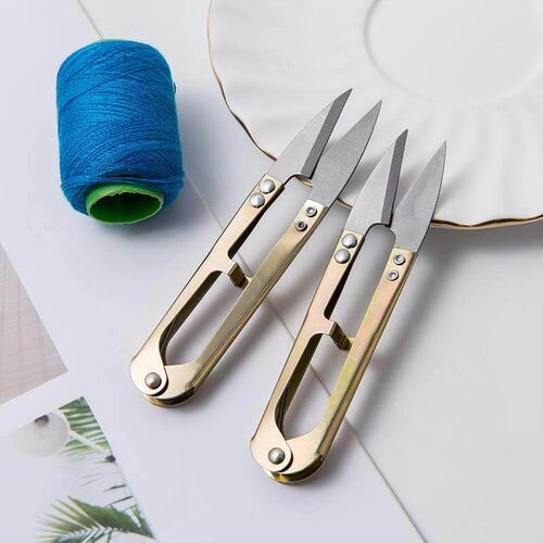 Carbon steel small scissors to cut thread head household U s